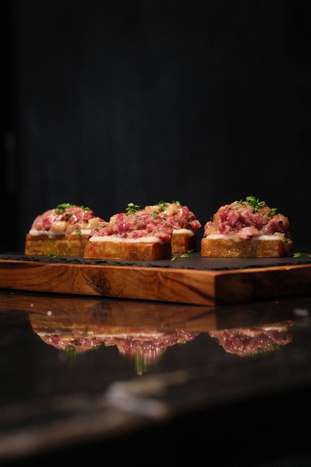 Grilled prawns