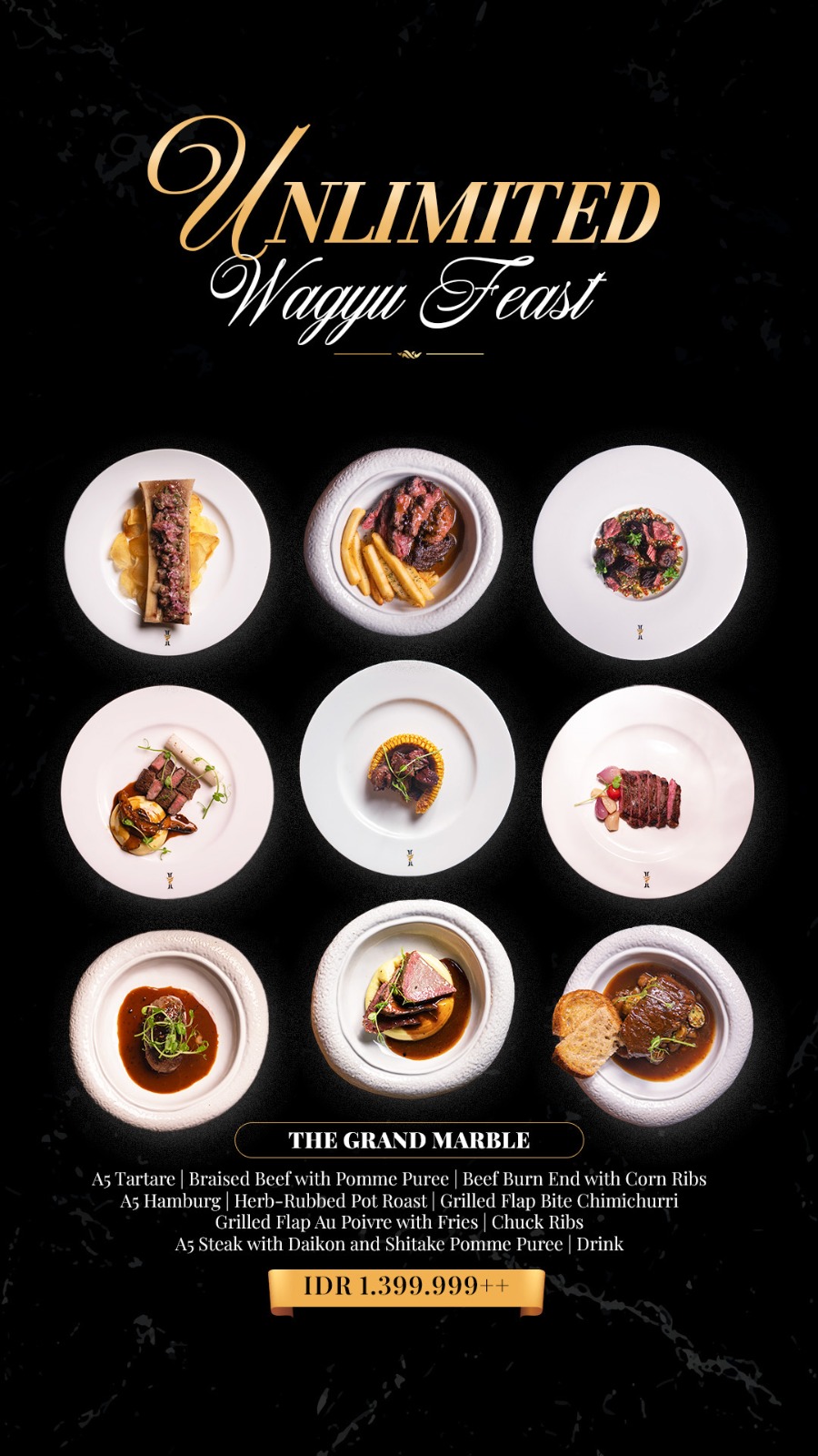 The Prime Experience menu