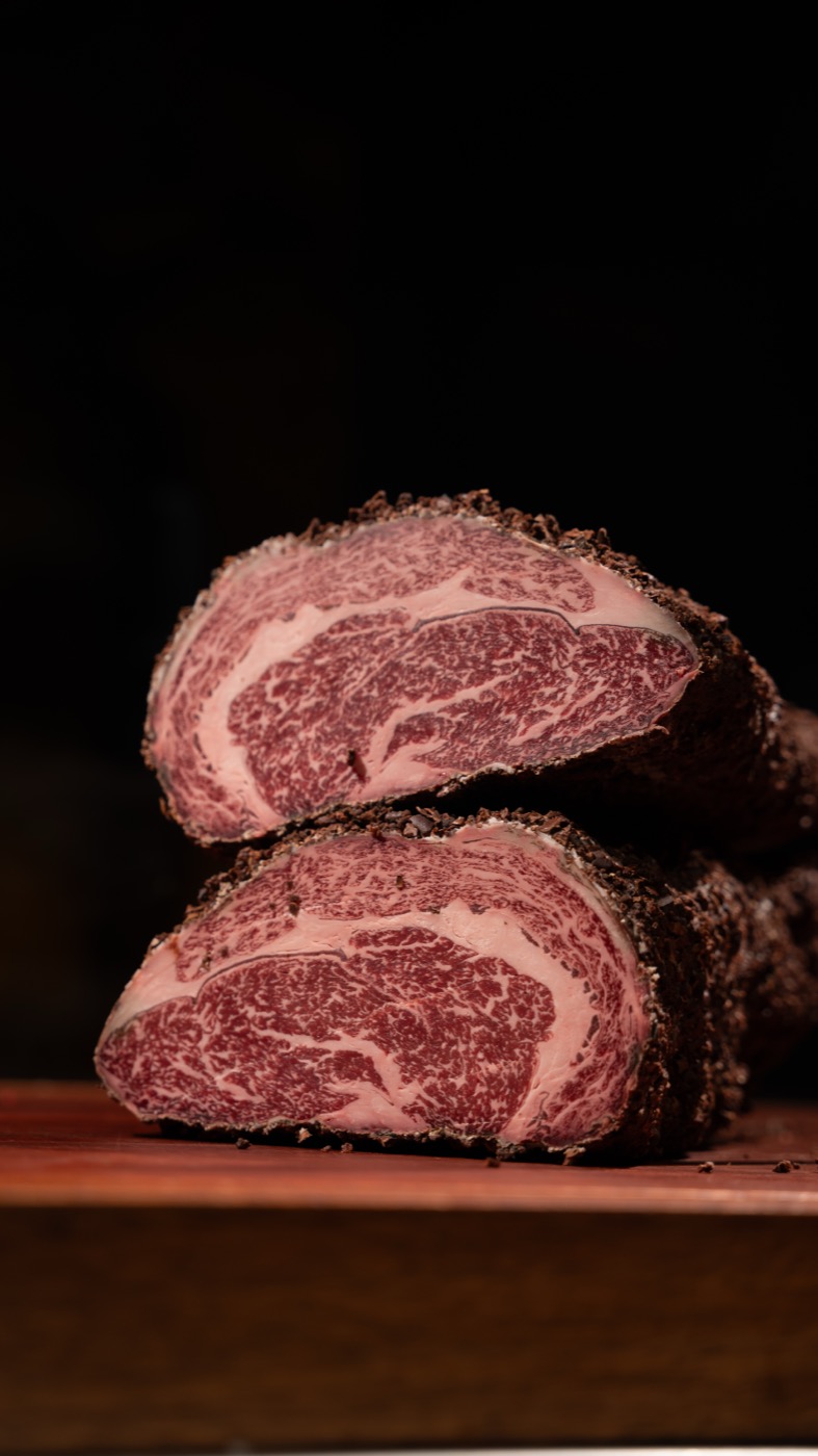 Chocolate Nibs dry-aged Fullblood Wagyu at Meatguy Steakhouse Jakarta