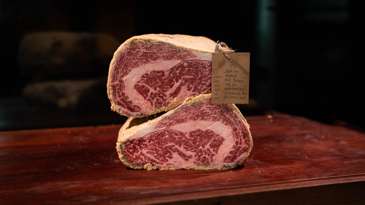 Kurma Dry-Aged dry-aged Fullblood Wagyu at Meatguy Steakhouse Jakarta