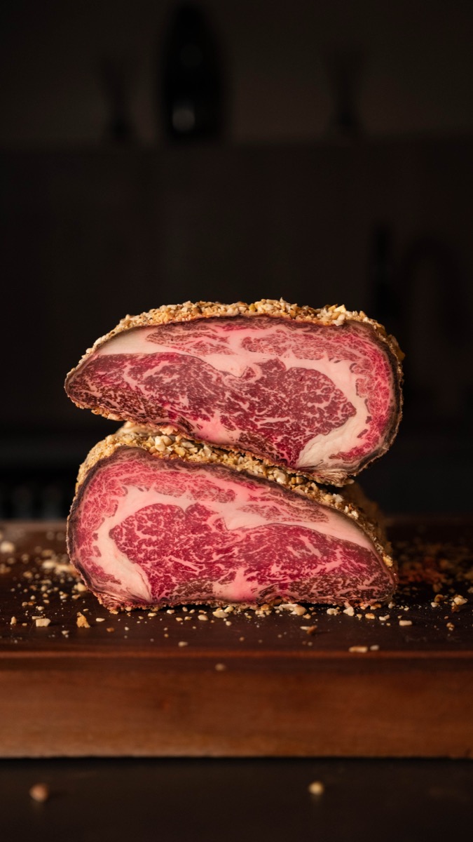 Mix Nuts dry-aged Fullblood Wagyu at Meatguy Steakhouse Jakarta