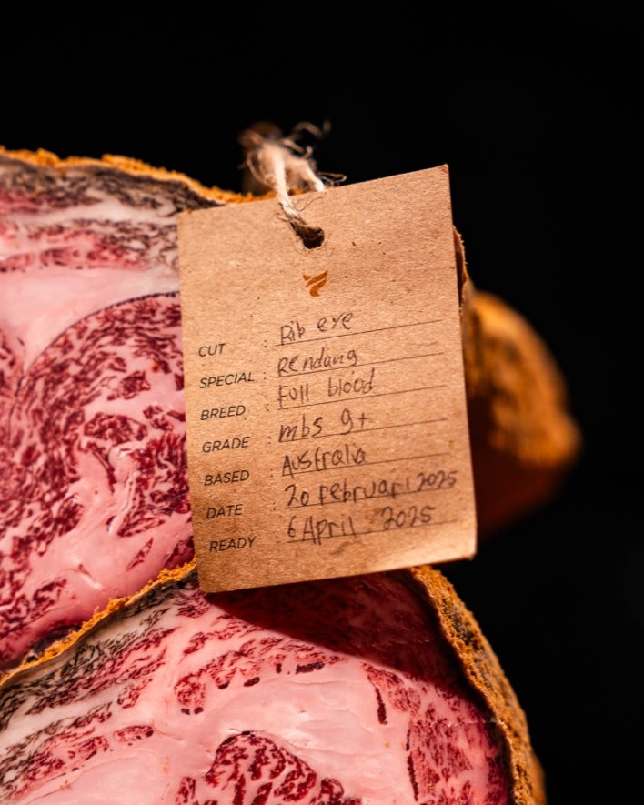Rendang Dry-Aged dry-aged at Meatguy Steakhouse Jakarta